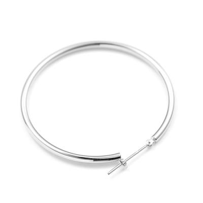 ふるさと納税 昭和町 プラチナ900　フープピアス　　　　　　　　太さ2.0mm ・直径40.0mm 120327 |  | 02