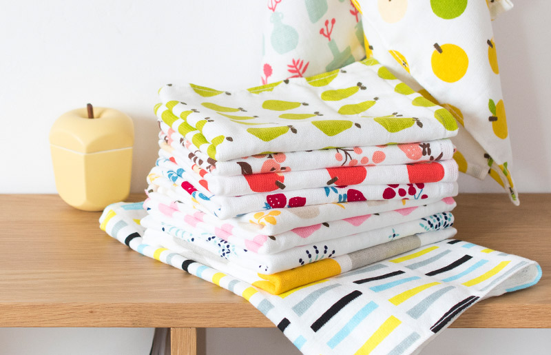 【スピード発送】ガーゼタッチフェイスタオルおまかせ7枚 G2033