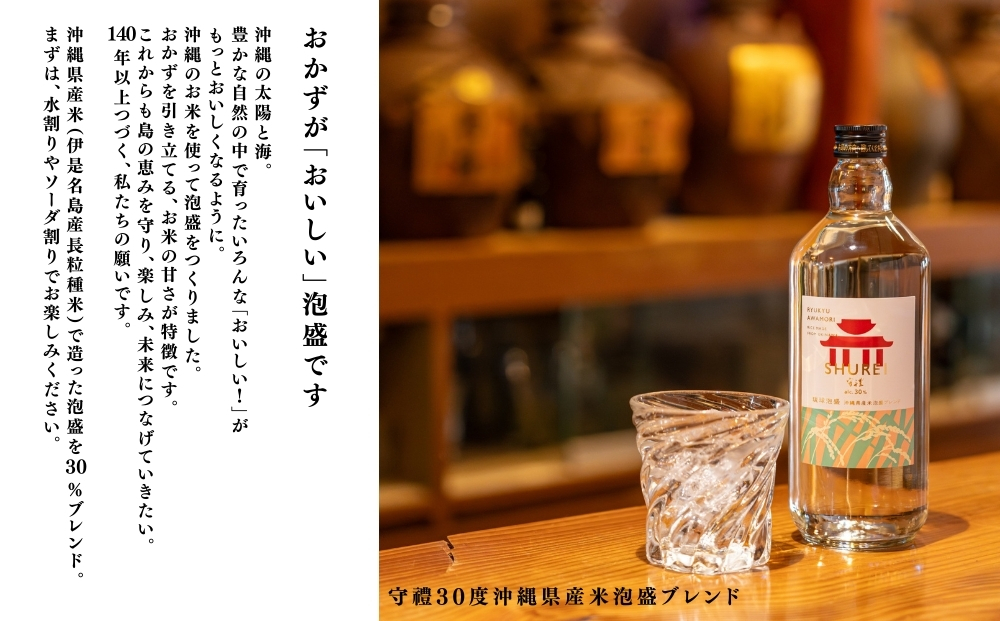 【神村酒造】「うるまの泡盛セット」暖流SHIP30度＆守禮30度