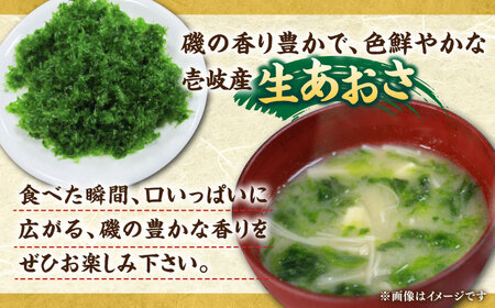 天然 生あおさ 3袋（60g/袋）《壱岐市》【馬渡水産】 あおさ アオサノリ あおさのり 海藻 味噌汁 海苔 青のり[JAQ003]