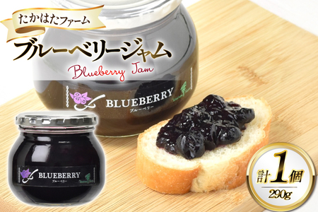 ジャム ブルーベリージャム 290g 1個 [たかはたファーム 山形県 高畠町 tk06ays680014]