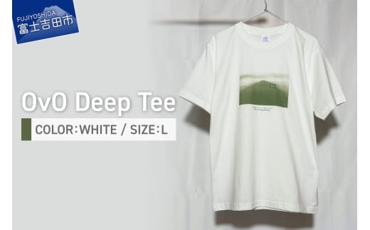 OvO Deep Tee　WHITE　Lサイズ