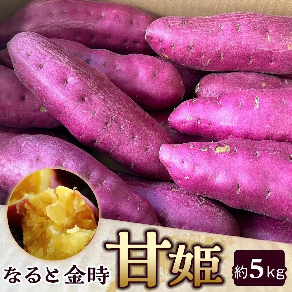 さつまいも なると金時「甘姫」約5kg ｜さつまいも 新芋 7月下旬から順次発送