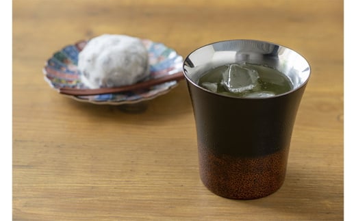 漆磨 影炎 二重タンブラー260ml FC054006