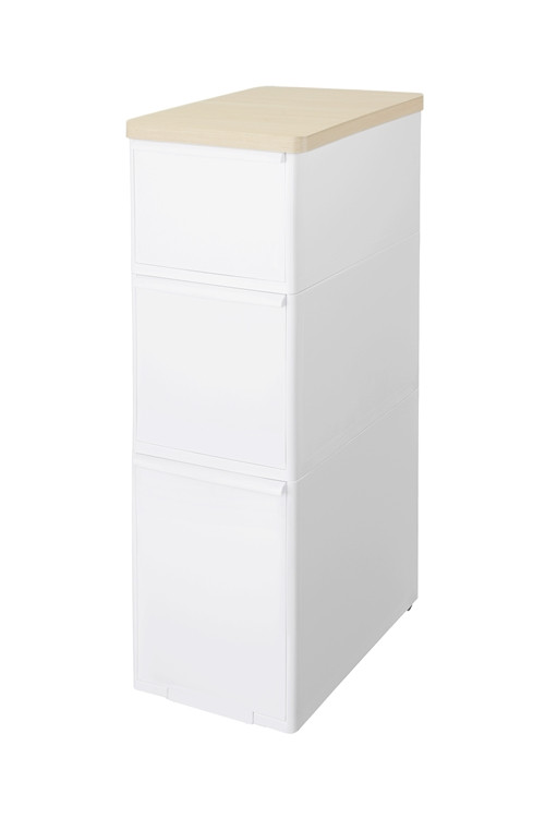 
                  耐熱木天板ストッカー ワイド MＳ－１１１DＬWT オールホワイト ／ ライクイット 収納 メラミン加工 抜け落ち防止 奈良県 葛城市【like085】
                