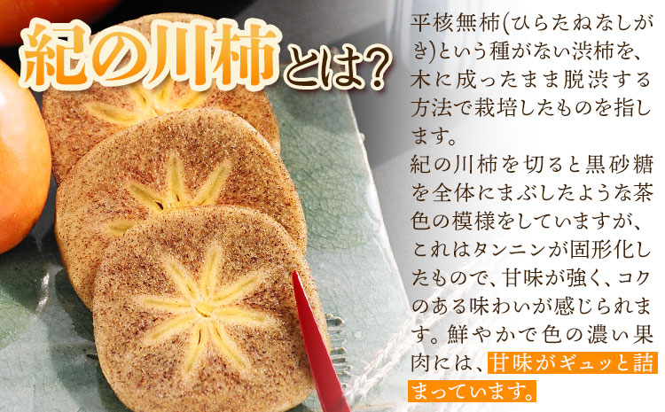 ＜先行予約＞希少 紀の川柿  約3.5～4kg（種無し） 秀選品 厳選館 《2025年10月中旬-11月中旬頃出荷》 和歌山県 日高川町 柿 カキ かき ジューシー フルーツ