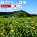 【ふるさと納税】白鷹町への寄附（返礼品はありません） 5,000円 山形県 白鷹町 返礼品なし