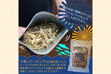 ＼ポスト投函／小魚アーモンド 500g（アーモンドフィッシュ） ゆうパケットでお届け！【Z8-054】 ポスト投函 小魚 アーモンド