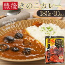 【ふるさと納税】 豊後 きのこ カレー 10個セット キノコ 椎茸 シイタケ 大分県 姫島村 ひめしま村 F6