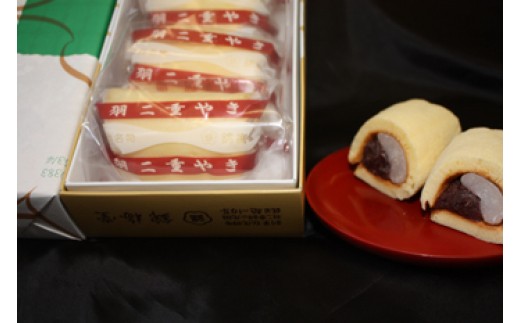 羽二重やき5個入り×2箱 【 菓子 和菓子 福井 銘菓 羽二重 スイーツ 】[A-017002]