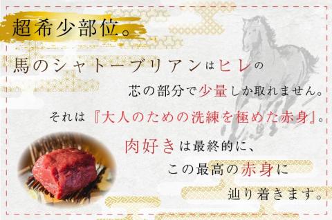 DN-18【6か月定期便】「限定価格」馬刺し桜ユッケ（冷凍）350g ・馬刺し　シャトーブリアンの肉塊刺し（冷凍）400g　食べ比べ