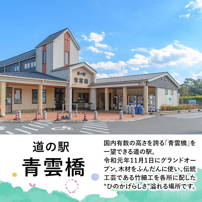 日之影の道の駅 青雲橋 セレクトセットC【MU019】【日之影町村おこし総合産業（株）】