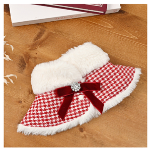 ホリデーファーカラービブ 【ココアトワ(cocoAtoi)】 Ｓ