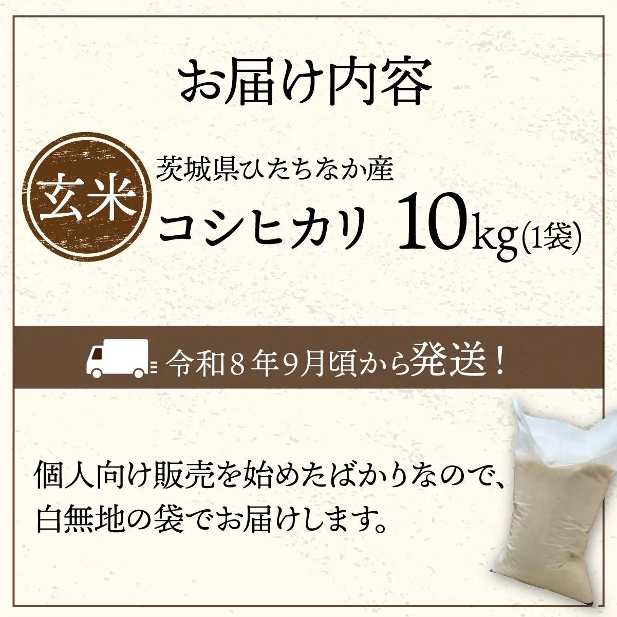【令和8年産新米】コシヒカリ 玄米 10kg  | 新米 お米 こしひかり コシヒカリ