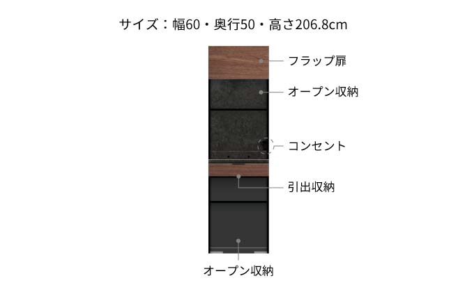 キッチンボード RUH-602R [No.1225] ／ 家具 インテリア 岐阜県
