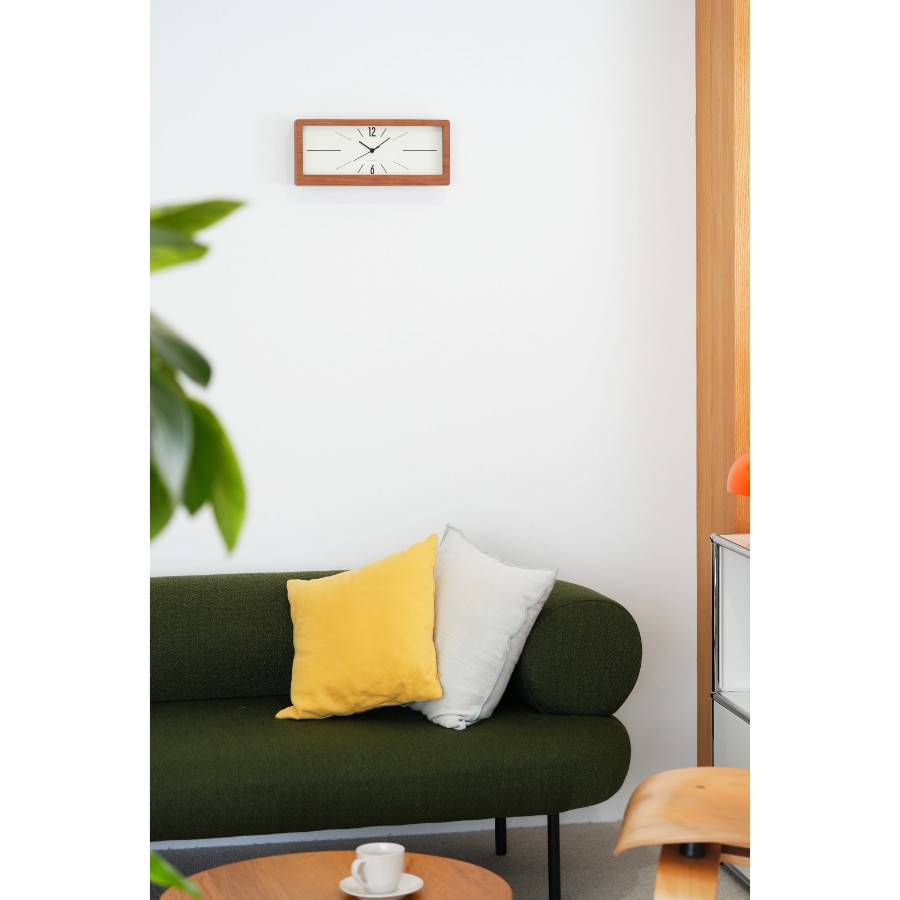 ＜Chambre＞LINEAR CLOCK ムク