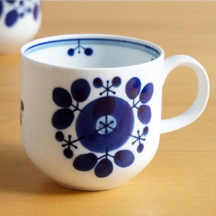 【白山陶器】【BLOOM】ブルーム マグカップ 2柄 食器 皿 【波佐見焼】 [TA30] 波佐見焼