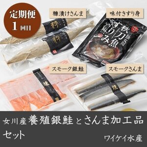 【3ヵ月毎定期便】さんま加工品食べ比べセット全4回【配送不可地域：離島】【4080461】