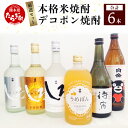 【ふるさと納税】「本格米焼酎」と「デコポン梅酒」 厳選 セット 6種類 合計4.5L 900ml×1本 720ml×5本 くまモンボトル 白岳しろ 金しろ 銀しろ 白岳 うめぽん 国産梅 梅酒 デコポン 待宵 飲み比べ 焼酎 高橋酒造 多良木町 熊本県産 国産 ギフト 送料無料