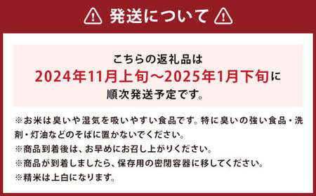 【無洗米】 令和6年産米 にこまる 10kg （5kg×2袋） 長崎県 時津町産 【2024年11月上旬～2025年1月下旬迄発送】 お米 無洗米 コメ