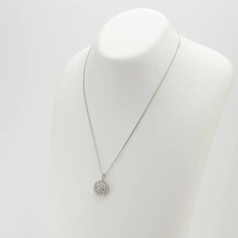 アルカンシェル プラチナダイヤペンダント（計 1.5ct）【鑑別書付き】