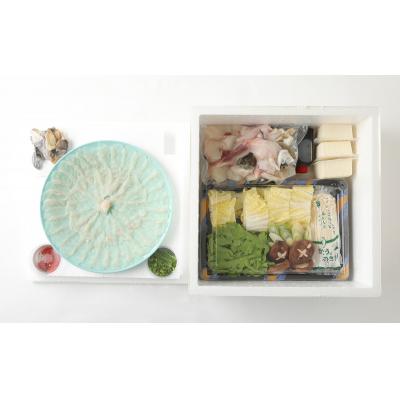 ふるさと納税 臼杵市 明治より和食一筋の老舗料亭★喜楽庵　天然とらふぐ刺身&ちり鍋セット(3人前) |  | 01