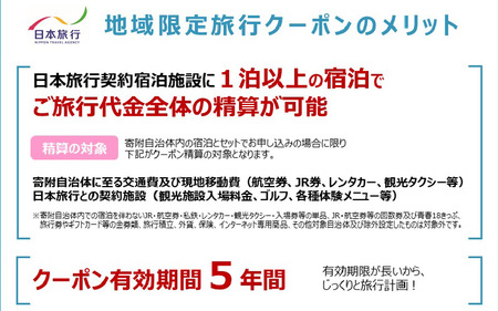 大阪府東大阪市　日本旅行　地域限定旅行クーポン90,000円分