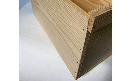 職人による手作り木箱 令和のりんご箱（大） ※レーザー加工選択可能 【新坂製函】 木製 箱 おしゃれ 木の箱 屋外 収納ボックス ウッドボックス 屋外収納 リメイク リンゴ 林檎 リンゴ箱 松材 おも