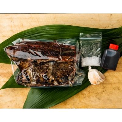 ふるさと納税 南国市 土佐沖一本釣り戻りカツオわら焼き生たたき【半節、3人前320g〜370g】 |  | 02