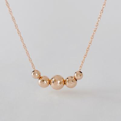 ふるさと納税 甲府市 K18PG ミラーボールネックレス(Fph001-2) |  | 01