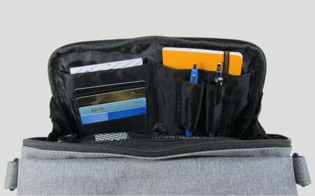 MD ユーティリティショルダーバッグ グレー SW-MD01-010-GR | 灰色 バッグ 鞄 かばん 収納 充実  送料無料