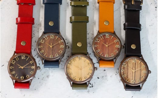 【カタログギフト】あなただけのハンドメイドウォッチ 組み合わせ30通り 名入れ刻印 WB045L-CATALOG