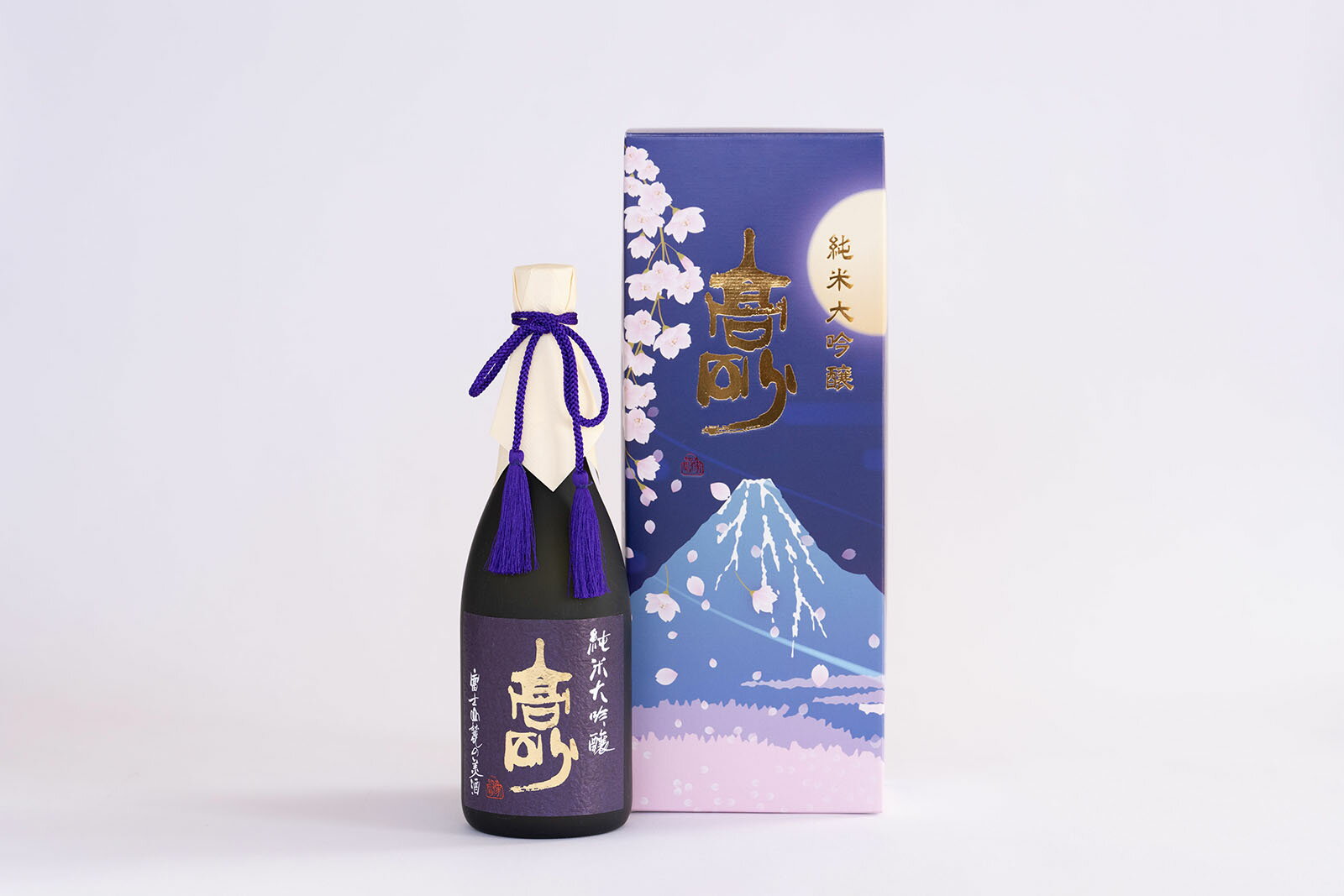 【ふるさと納税】富士宮の日本酒 高砂 純米大吟醸 桐箱入 720ml　日本酒 送料無料 静岡県 富士宮市