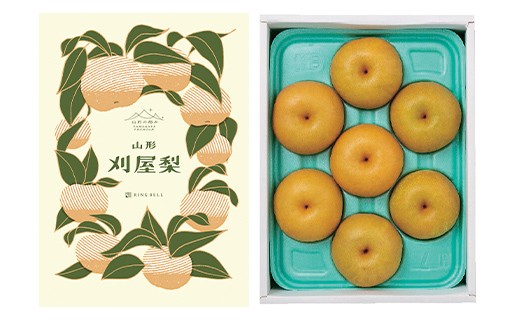 【山形の極み】 山形県産 和梨3kg（7～9個） F2Y-6473