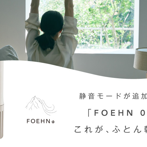 cado カドー ふとん乾燥機 FOEHN フェーン002 ウォームグレー【布団乾燥機 乾燥機 家電 小型 一人暮らし 1人暮らし 電気 部屋干し コンパクト 持ち運び 温風 パワフル】 IBS001