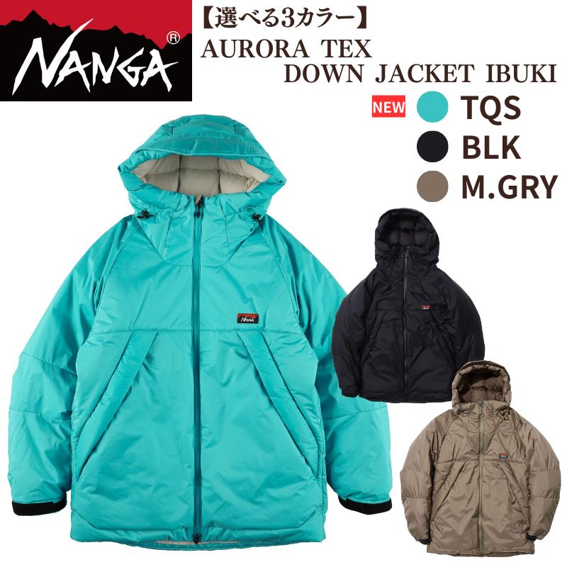 NANGA AURORA TEX DOWN JACKET IBUKI ナンガ オーロラテックス ダウンジャケット イブキ ミドルグレー・L