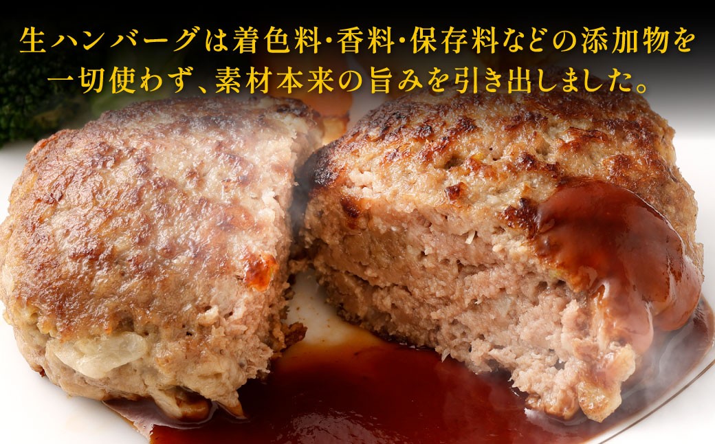 【極み】 九州産 黒毛和牛 手ごね生ハンバーグ （ソース付き）  約150g×8個 計約1.2kg