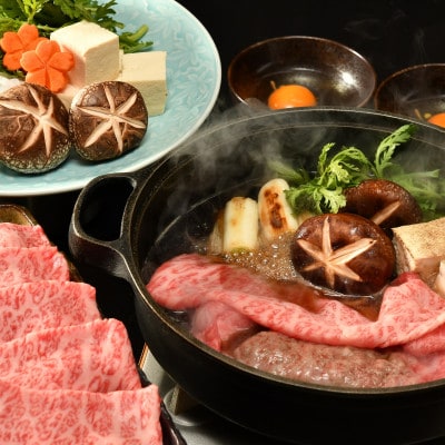 松阪牛すき焼き用(肩・モモ)800g【配送不可地域：離島】【1493997】