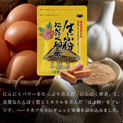 ふるさと納税 南さつま市 【健康補助食品】はぶ粉 にんにく卵黄 (31粒入り×2袋) |  | 01