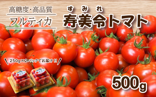 【 12月発送 】寿美令トマト フルーツトマト 500g ( 250gパック×2 ) 選べる 発送 月 野菜 プチトマト 小分け 新鮮 トマト 期間限定 季節限定 下関 山口