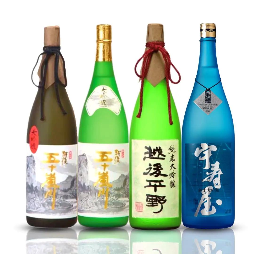 新潟清酒 大吟醸4本セット 日本酒 新潟 [福顔酒造]【096P001】