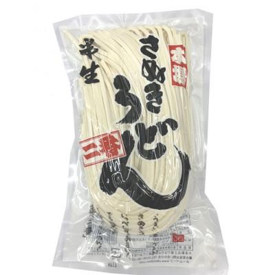 ふるさと納税 まんのう町 岡坂商店 本場讃岐うどん「二番」<純生・半生うどん> 食べ比べセット 12食入りめんつゆ付 |  | 03