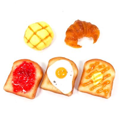 ふるさと納税 弥富市 食品サンプルマグネット パン5個セット