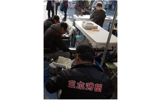 三木金物まつりにて
