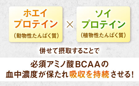 ALPRON NATURAL WHEY＆amp;SOY プロテイン 750g ロイヤルミルクティー風味 1個 筋トレ 健康 ソイ 島根県雲南市/株式会社アルプロン[AIAL081]