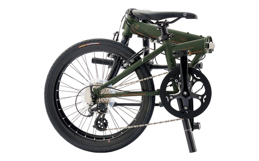 DAHONフォールディングバイクSpeedFalcoシマノパーツモデル20インチTankGreen