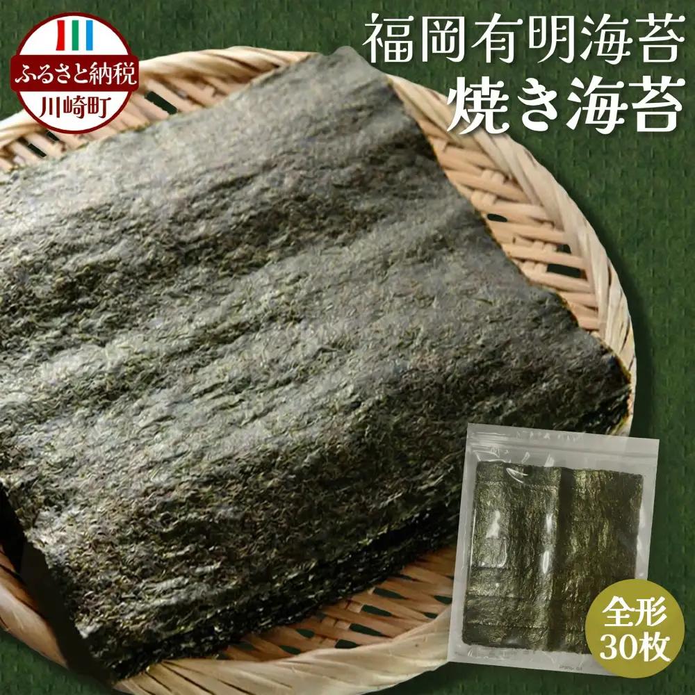有明海苔 全形30枚 焼き海苔 有明海苔 焼海苔 訳あり JSE