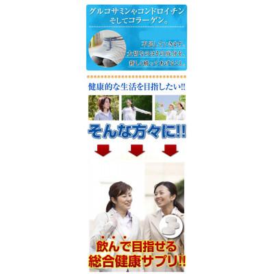 ふるさと納税 富山市 特盛グルコサミン コンドロイチン コラーゲン540粒 約半年分 |  | 01