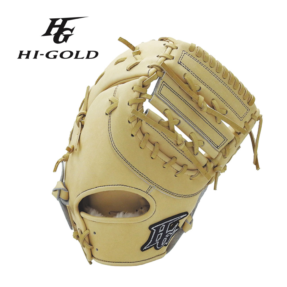 【ふるさと納税】ハイゴールド 硬式野球用 ファーストミット 一塁手用 右投げ SKG-300F グラブ グローブ ステアレザー 牛革 硬式用 高校野球対応 高校生 学生 大人 一般 スポーツ用品 野球 神奈川県 大和市 送料無料