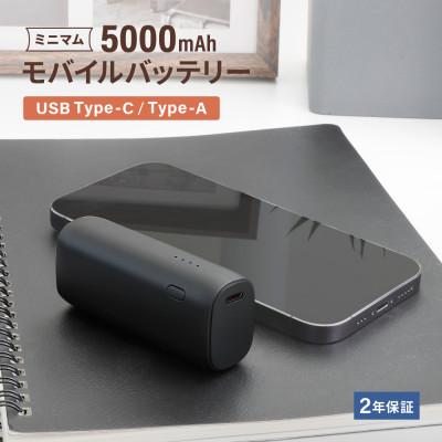ふるさと納税 海老名市 (オウルテック) 片手に収まるミニマム感 最大PD20W対応 5000mAhモバイルバッテリー